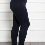 Βαμβακερό κολάν για περιφέρεια έως 160 εκ. σε μεγάλα μεγέθη- Σκούρο Μπλε