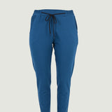 Γυναικεία αθλητική φόρμα παντελόνι "Daily" σε μεγάλα μεγέθη - Μπλε