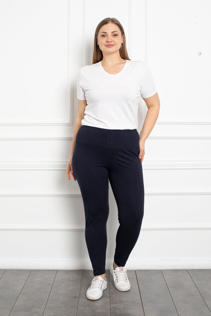 Βαμβακερό κολάν για περιφέρεια έως 150 εκ.σε μεγάλα μεγέθη - Σκούρο Μπλέ