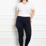 Βαμβακερό κολάν για περιφέρεια έως 150 εκ.σε μεγάλα μεγέθη - Σκούρο Μπλέ