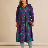 Φόρεμα σε Α γραμμή με πρωτότυπο ντεκολτέ