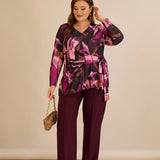 Μπλούζα με κορδόνια – Ροζ