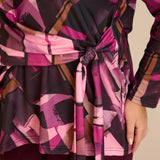 Μπλούζα με κορδόνια – Ροζ