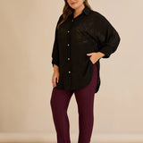 Κομψό πουκάμισο με ανάγλυφο σχέδιο