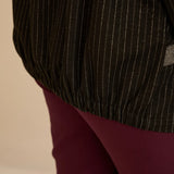 Σπορ-κομψό σακάκι με ρίγες LUREX