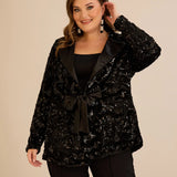 Επίσημο σακάκι με παγιέτες