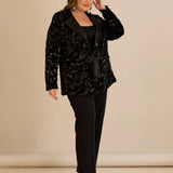 Επίσημο σακάκι με παγιέτες