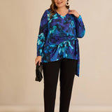 Μπλούζα με κορδόνια – Μπλε