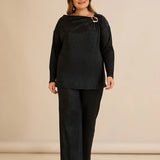 Αμπιγιέ σετ από λαμπερό ύφασμα