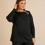 Αμπιγιέ σετ από λαμπερό ύφασμα