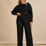 Αμπιγιέ σετ από λαμπερό ύφασμα