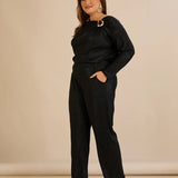 Αμπιγιέ σετ από λαμπερό ύφασμα