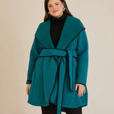 Παλτό με κουκούλα από ελαφρύ ύφασμα