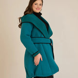 Παλτό με κουκούλα από ελαφρύ ύφασμα