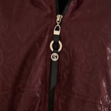 Ανοιξιάτικο παρκά με βαμβακερή και ελαστική επένδυση – Μπορντό/Βουργουνδί