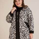 Ανοιξιάτικο μπουφάν με βαμβακερή και ελαστική φόδρα