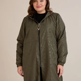 Ανοιξιάτικο παρκά με βαμβακερή και ελαστική επένδυση – Χακί