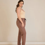 Αθλητικο παντελονι φορμα Daily σε μεγάλα μεγέθη - Μόκα