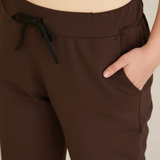 Αθλητικο παντελονι φορμα Daily σε μεγάλα μεγέθη - Καφέ