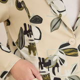 Ανοιξιάτικο σακάκι με φρέσκο μοτίβο – Φύλλα