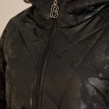 Μπουφάν καπιτονέ με κουκούλα – Μαύρο