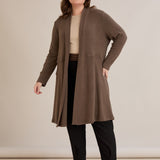 Μακριά ζακέτα τύπου κάπα – Καπουτσίνο