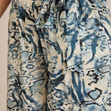 Καλοκαιρινό σετ  παντελόνι και τοπ - Blue snake - 10752/10672