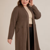 Μακριά ζακέτα τύπου κάπα – Καπουτσίνο