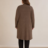 Μακριά ζακέτα τύπου κάπα – Καπουτσίνο