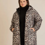 Ελαφρύ μπουφάν με λεοπάρ print