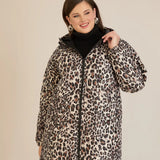 Ελαφρύ μπουφάν με λεοπάρ print