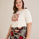 Σετ από βισκόζη με έθνικ μοτίβα