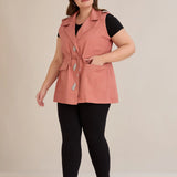 Τζιγκέ λαικο με στράς σε Ροζ χρώμα σε μεγάλα μεγέθη