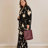 Κομψό σετ από βισκόζη με σχεδιαστικό τύπωμα