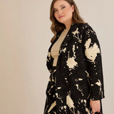 Κομψό σετ από βισκόζη με σχεδιαστικό τύπωμα