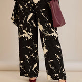 Κομψό σετ από βισκόζη με σχεδιαστικό τύπωμα