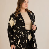 Κομψό σετ από βισκόζη με σχεδιαστικό τύπωμα