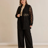 Κομψό γιορτινό σετ από δαντέλα