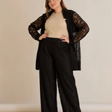 Κομψό γιορτινό σετ από δαντέλα