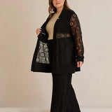 Κομψό γιορτινό σετ από δαντέλα