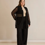 Κομψό γιορτινό σετ από δαντέλα