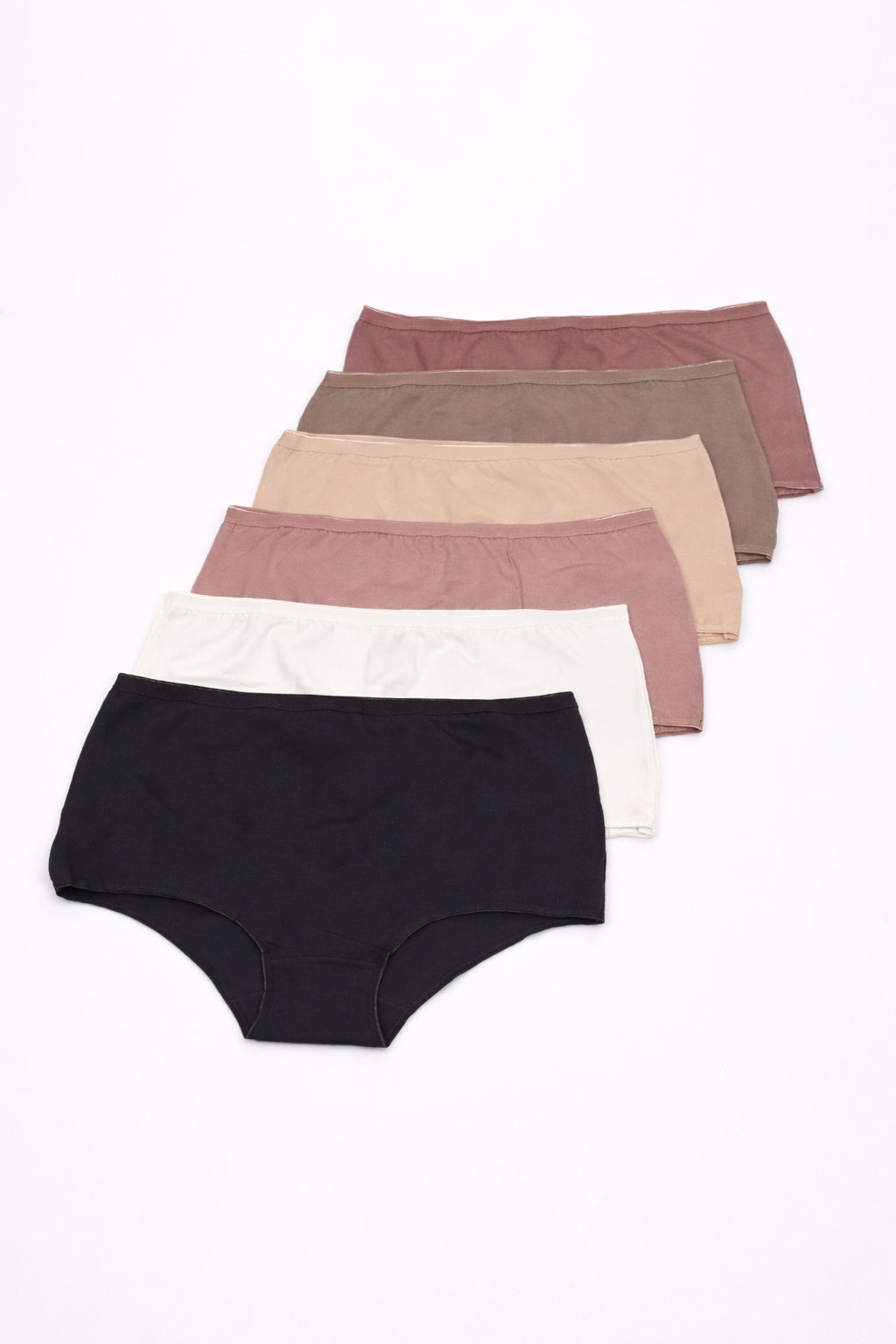 Βαμβακερα γυναικεια σλιπ ΣΕΤ 6 τεμαχίων σε διάφορα χρώματα σε μεγάλα μεγέθη