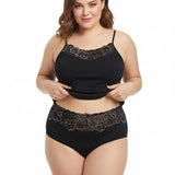 Γυναικείο πολυτελές τιραντάκι με δαντέλα - Μαύρο/Χρυσό