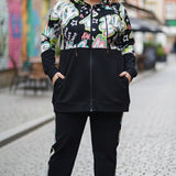 Βαμβακερό Σετ δύο τεμαχίων με πολύχρωμη στάμπα