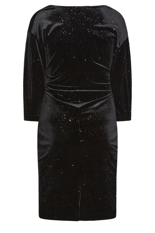 Αμπιγιέ Φόρεμα "Χριστουγεννιάτικη αγκαλιά"- lurex Μαύρο